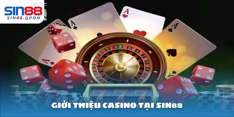 Sảnh casino tại Sin88 thu hút đông đảo người chơi