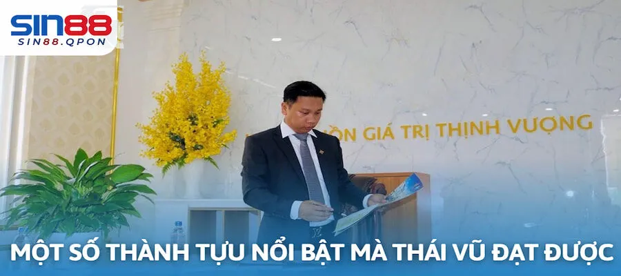 Một số thành tựu nổi bật mà Thái vũ đạt được