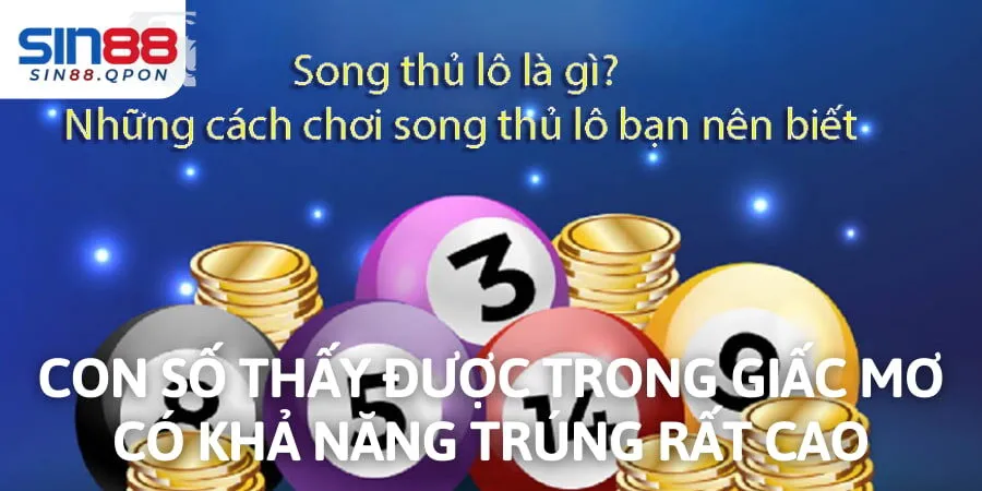 Con số thấy được trong giấc mơ có khả năng trúng rất cao